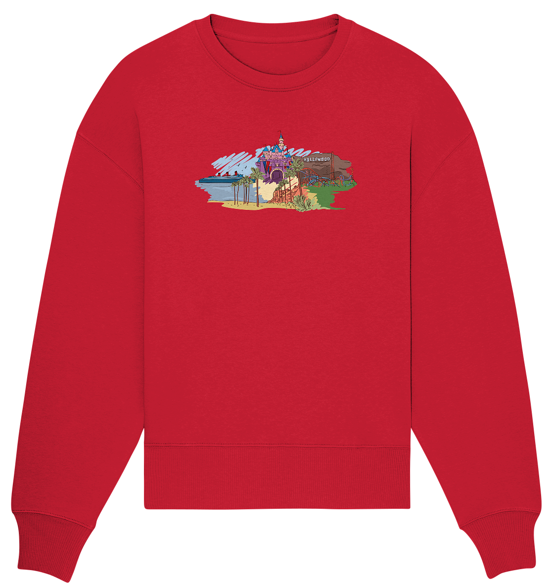 Hollywood  - Organic Oversize Sweatshirt
