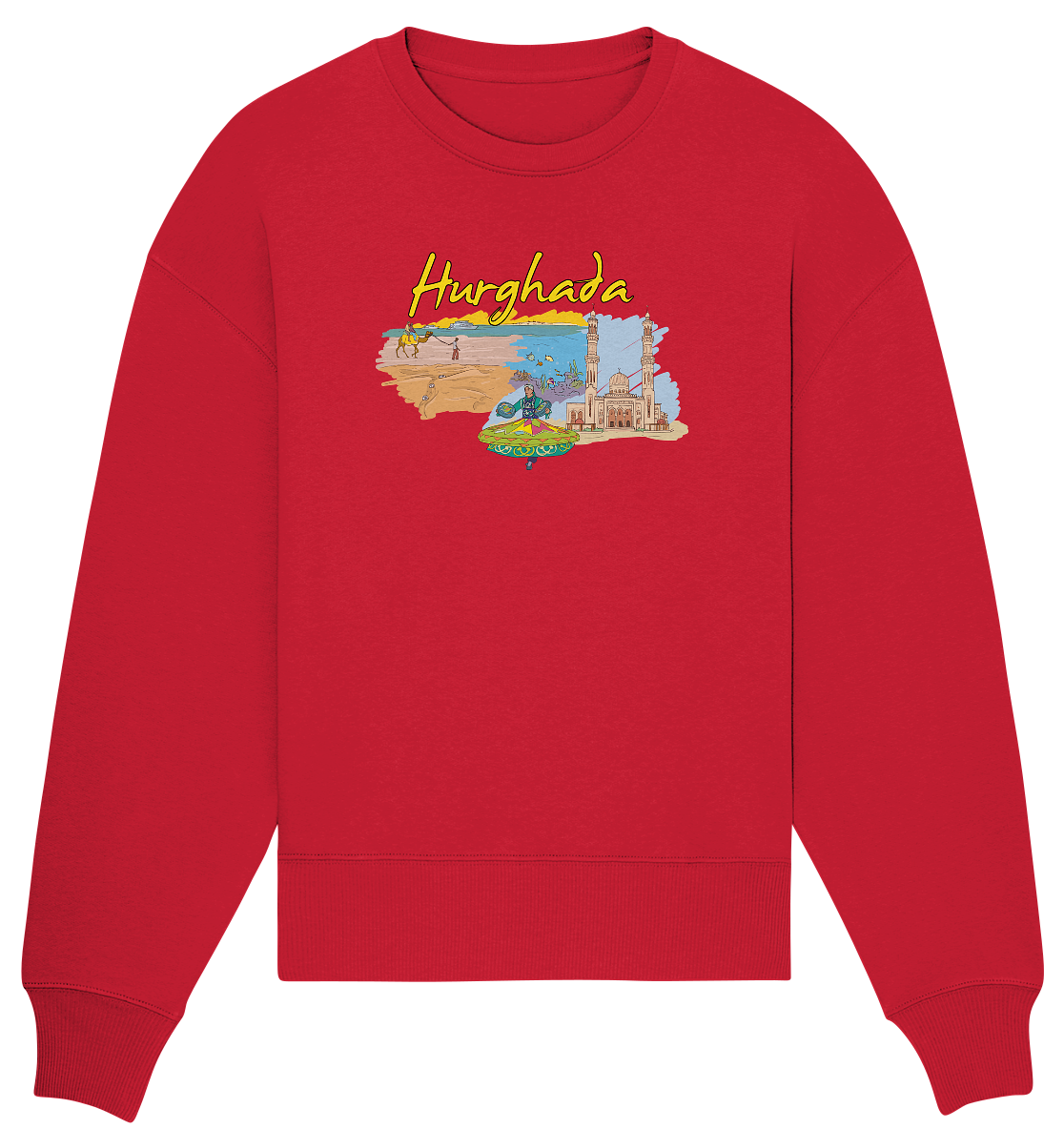 Hurghada - Organic Oversize Sweatshirt