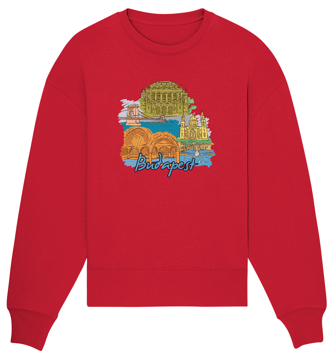 Budapest - Organic Oversize Sweatshirt