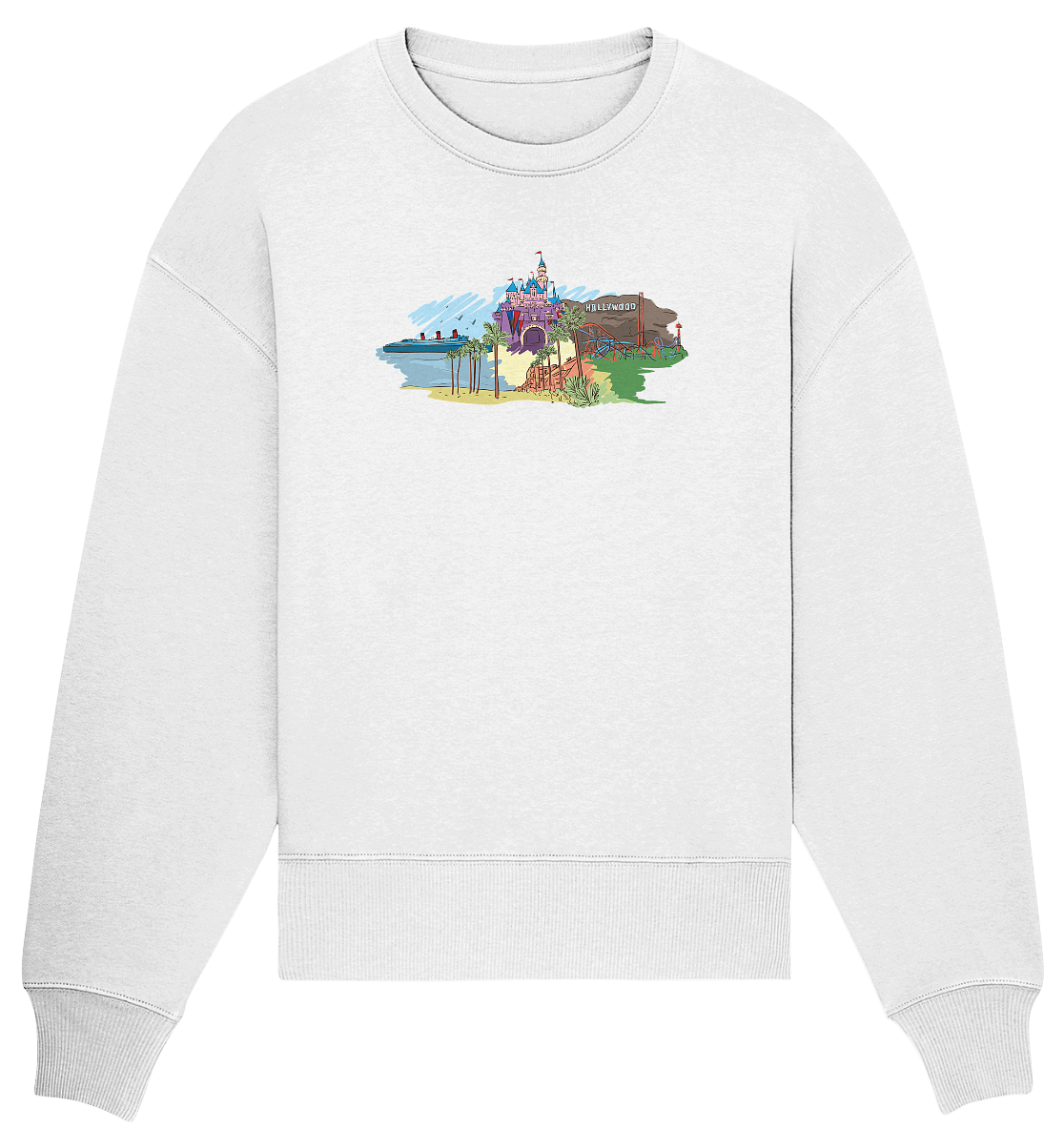 Hollywood  - Organic Oversize Sweatshirt