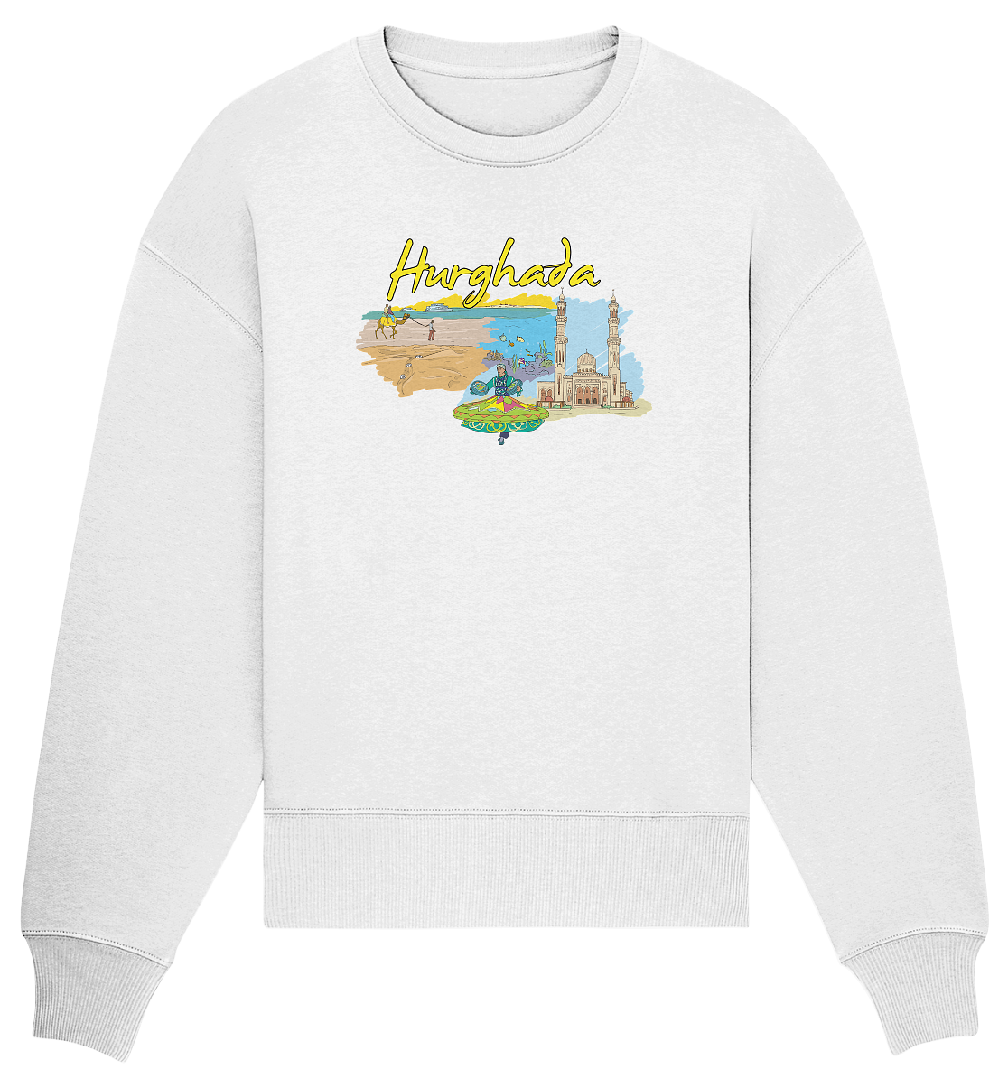 Hurghada - Organic Oversize Sweatshirt