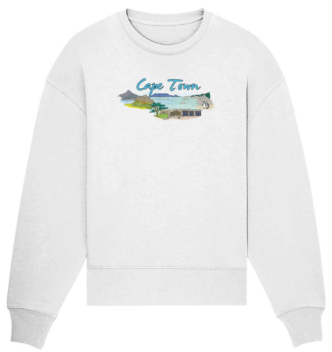 Kapstadt  - Organic Oversize Sweatshirt