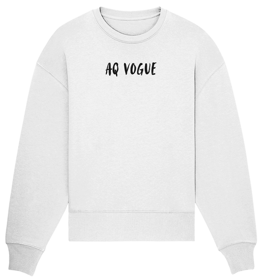 Aq Vogue DTF Distracted - Organic Oversize Sweatshirt