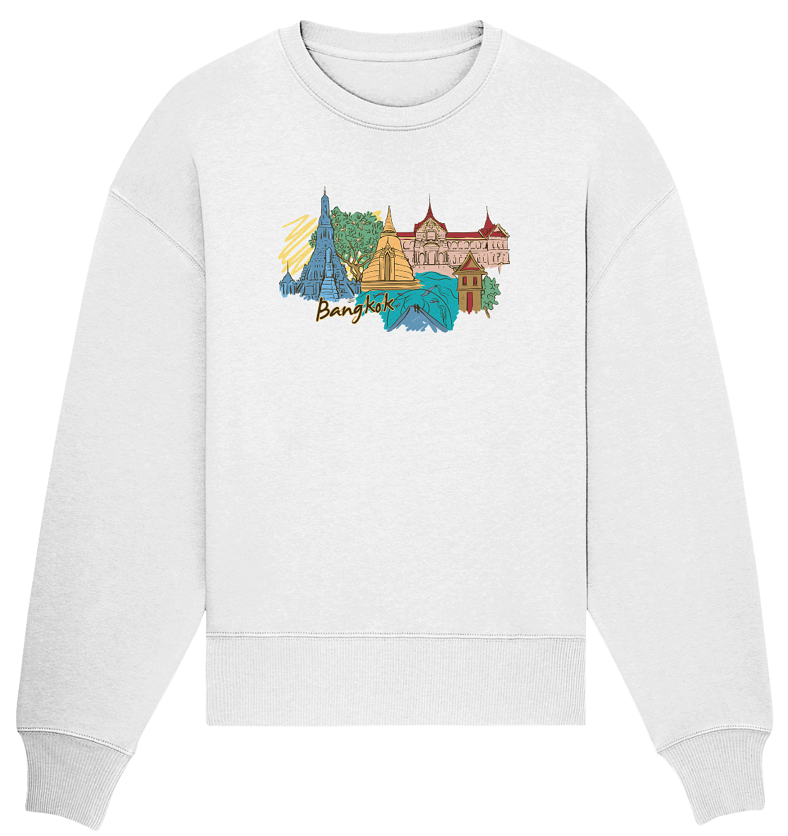 Bangkok - Organic Oversize Sweatshirt