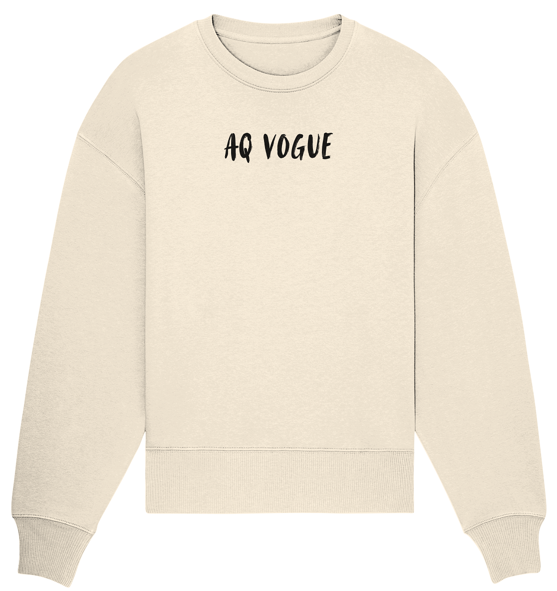 Aq Vogue DTF Rebellin - Organic Oversize Sweatshirt