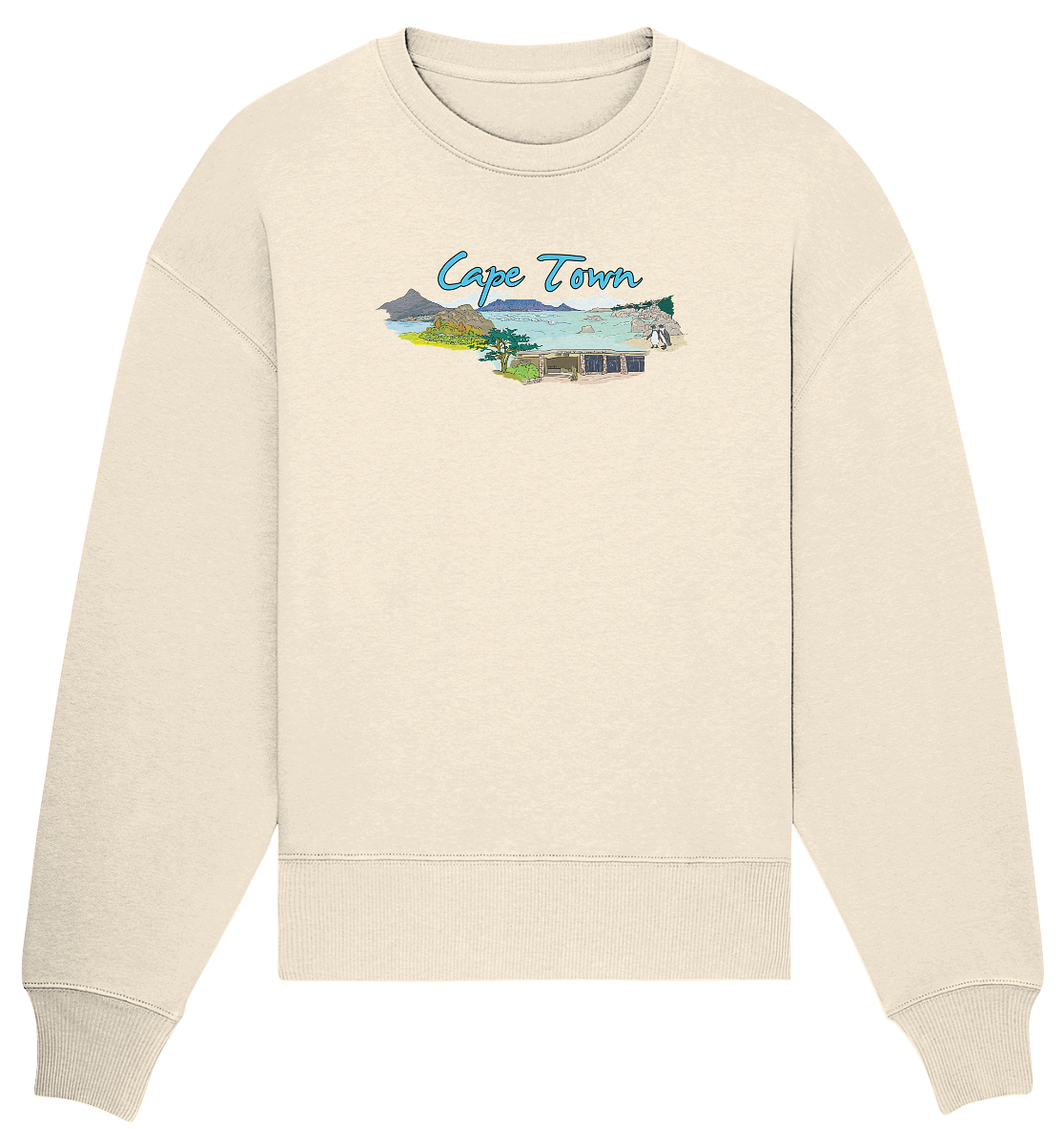Kapstadt  - Organic Oversize Sweatshirt