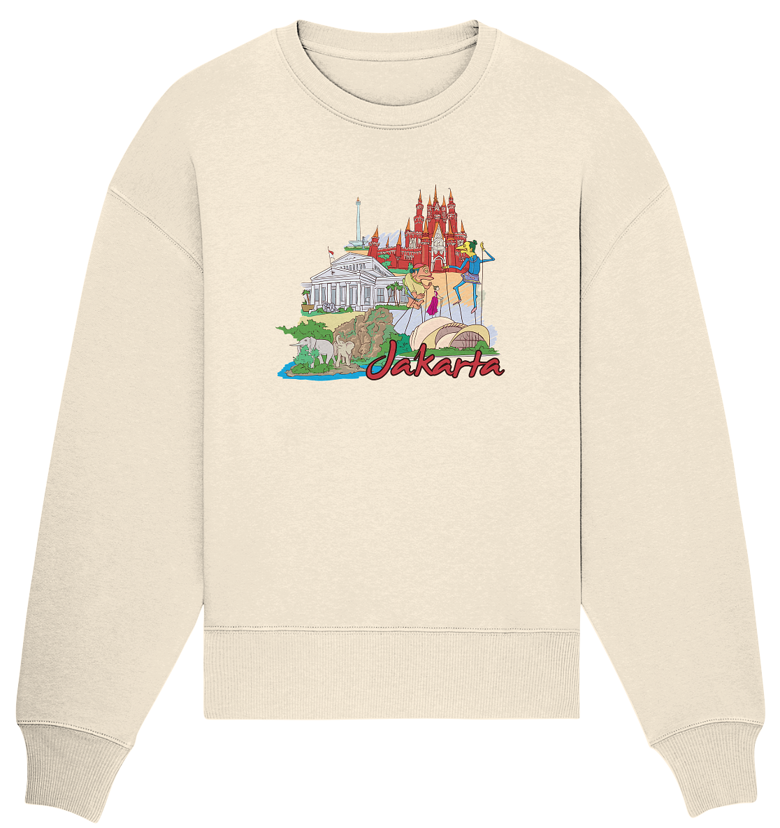Jakarta - Organic Oversize Sweatshirt