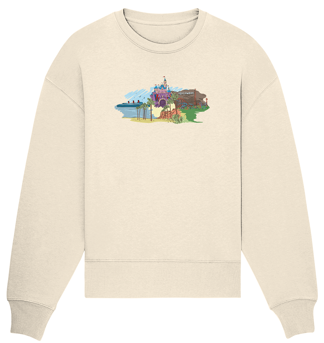 Hollywood  - Organic Oversize Sweatshirt