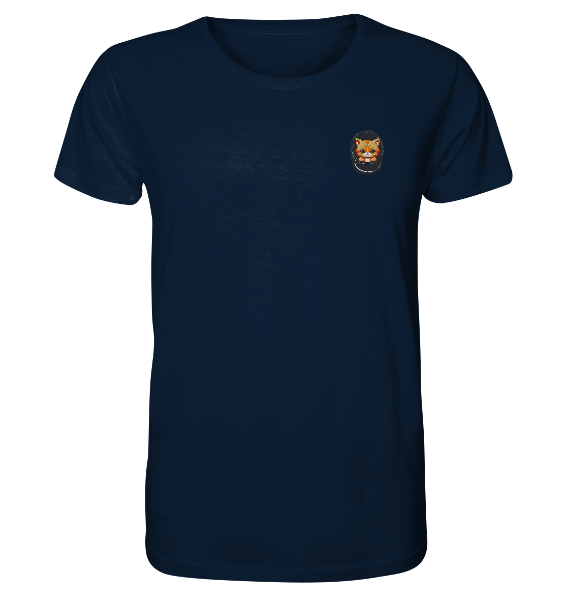 Tiger Cat Pocket  - Organic Shirt (Stick)