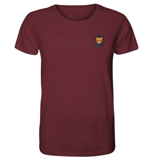 Tiger Cat Pocket  - Organic Shirt (Stick)