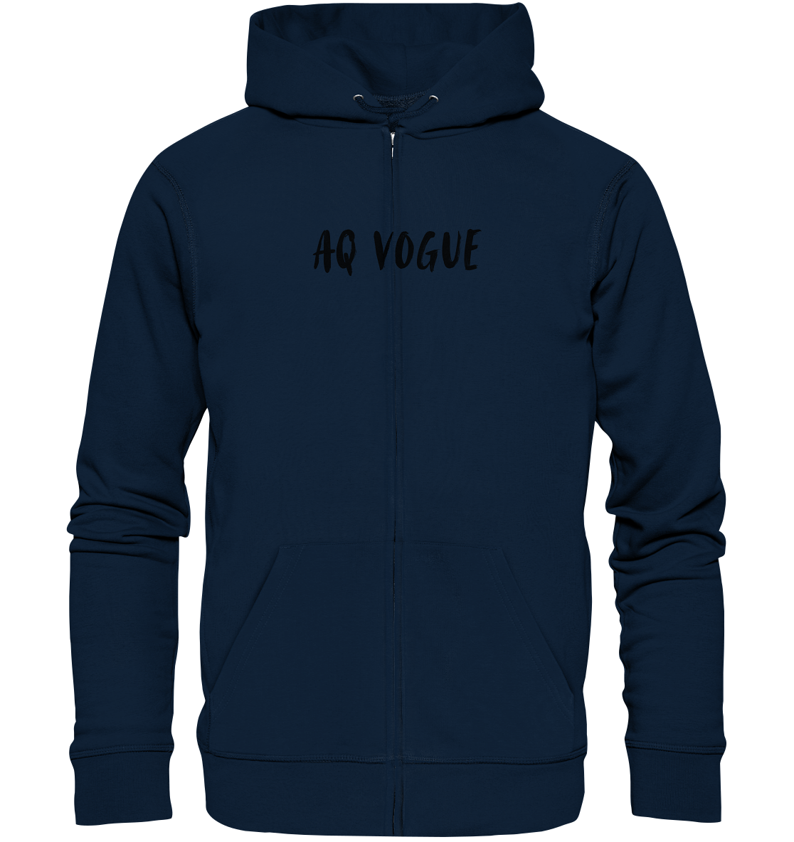 Aq Vogue DTF masked - Organic Zipper