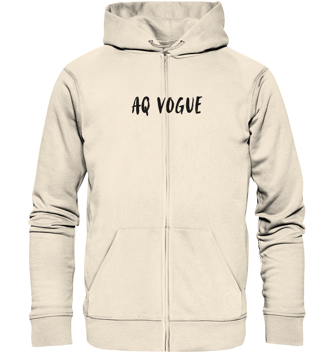 Aq Vogue DTF masked - Organic Zipper