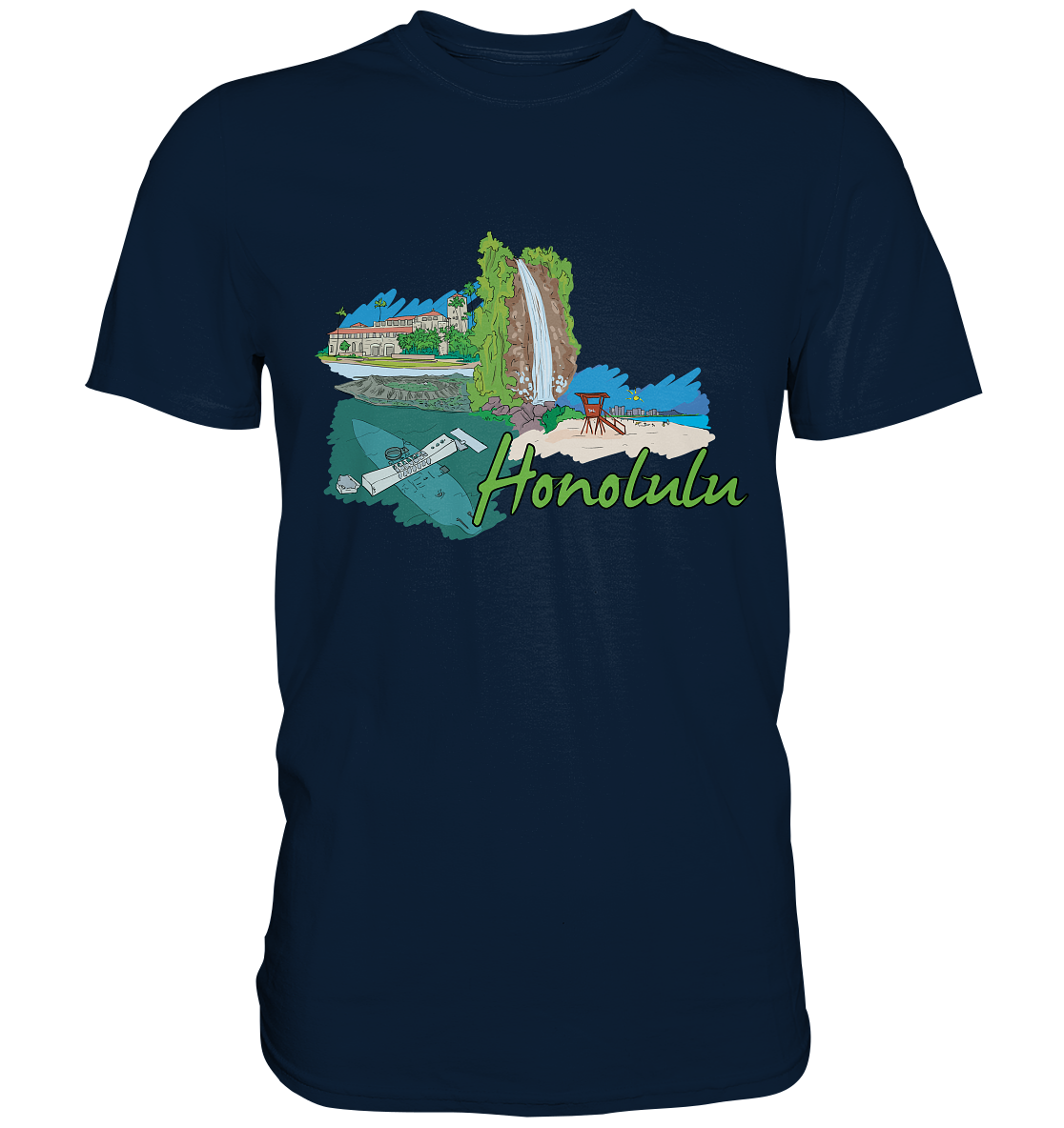 Honolulu - Premium Shirt