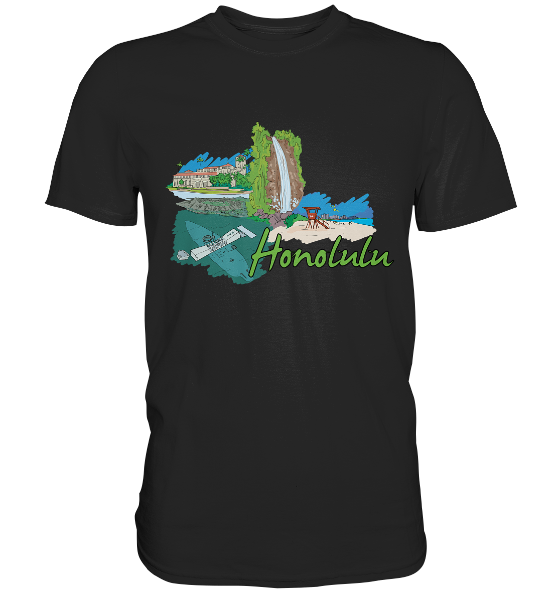Honolulu - Premium Shirt