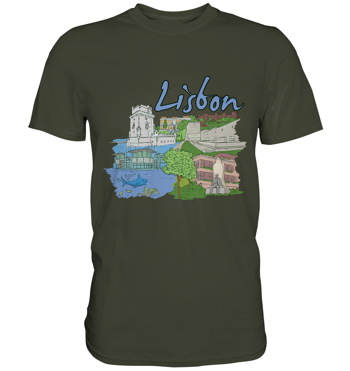 Lissabon  - Premium Shirt