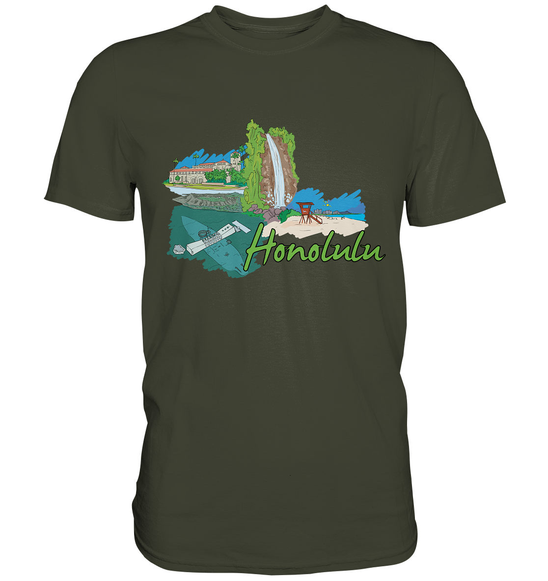 Honolulu - Premium Shirt