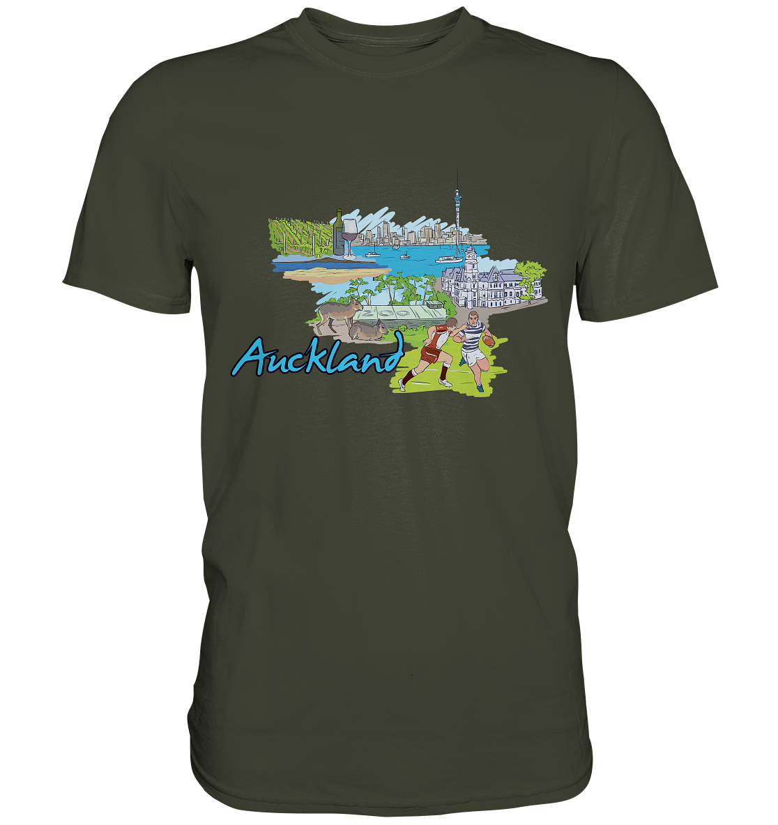 Auckland - Premium Shirt