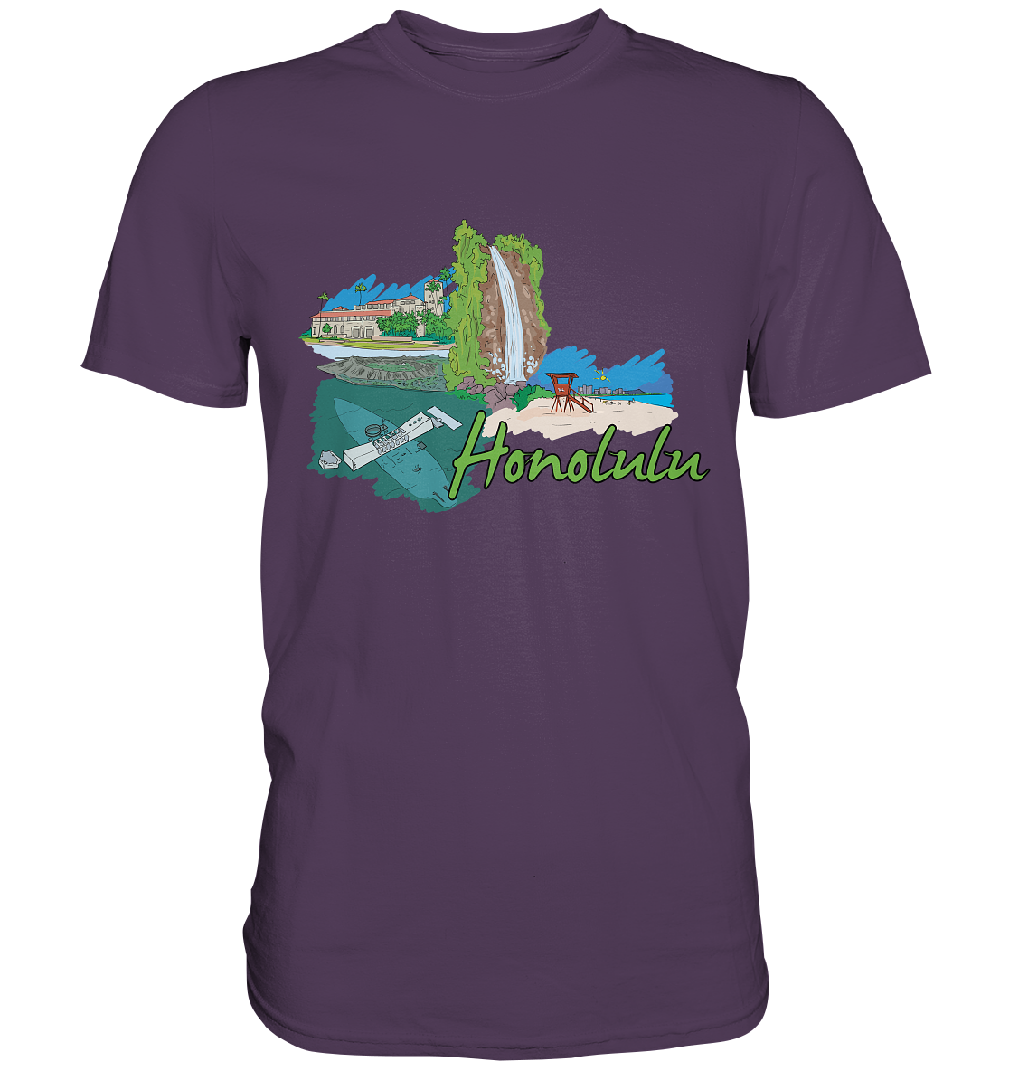 Honolulu - Premium Shirt