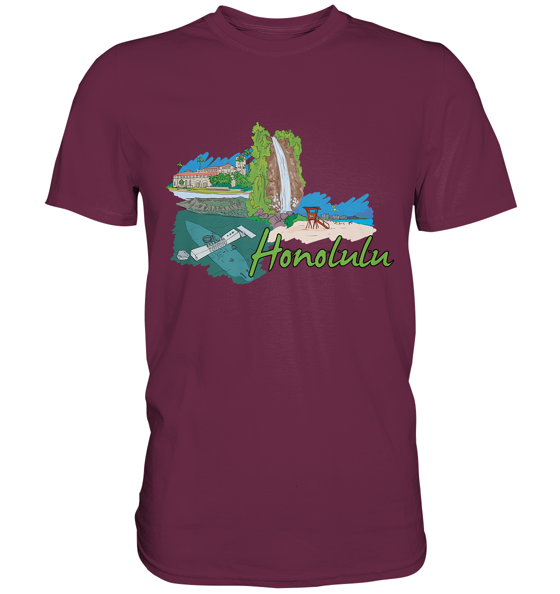 Honolulu - Premium Shirt