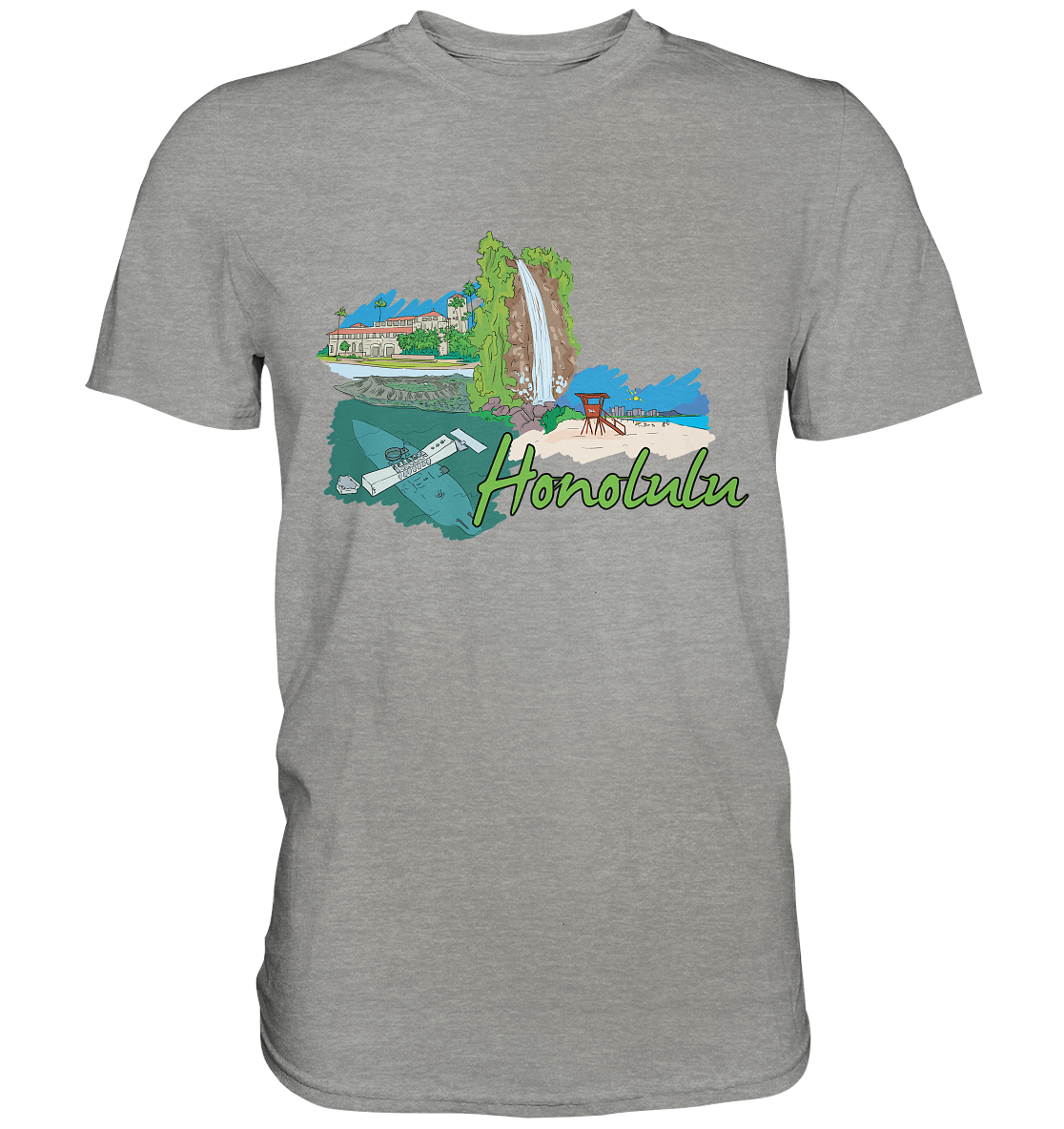 Honolulu - Premium Shirt