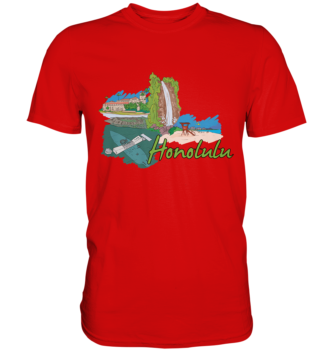 Honolulu - Premium Shirt