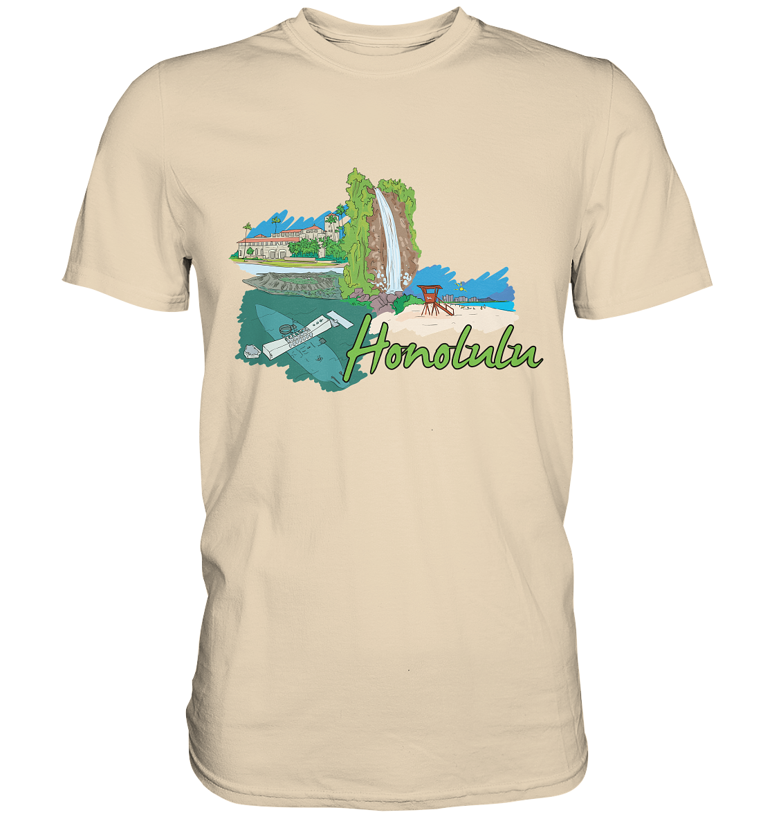 Honolulu - Premium Shirt