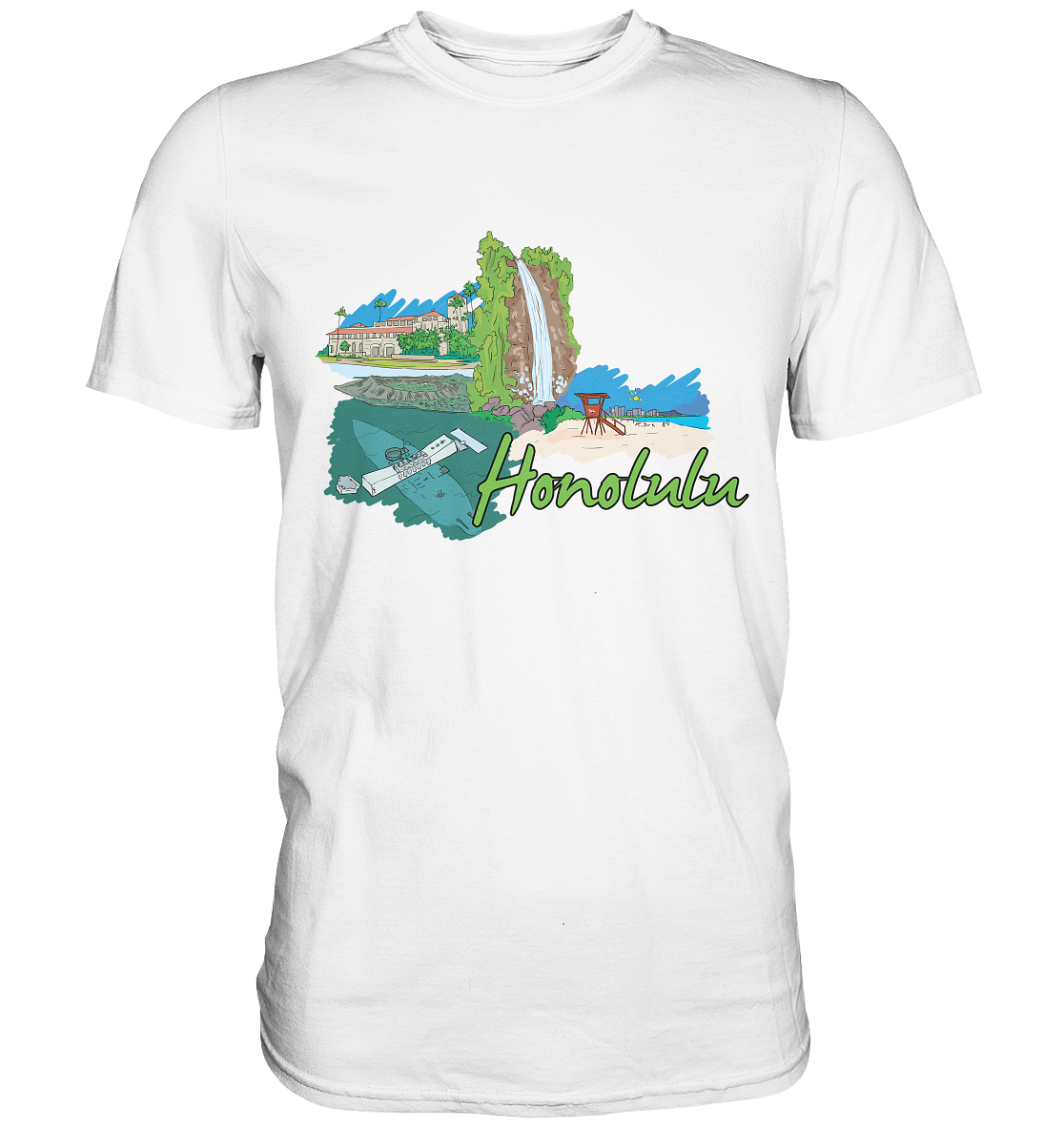 Honolulu - Premium Shirt