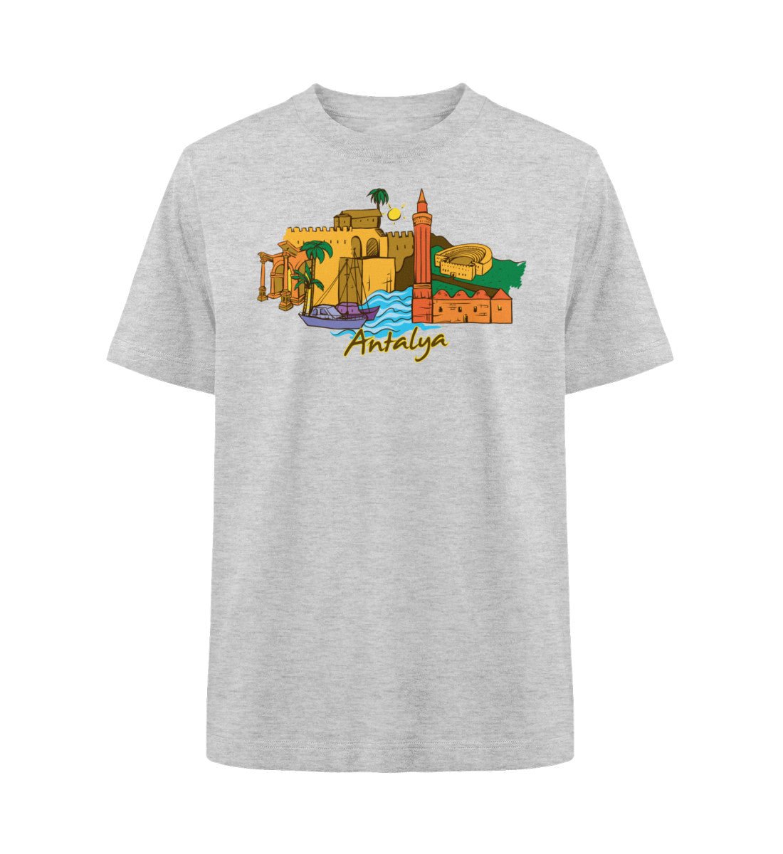 Antalya - Organic Heavy Oversized T-Shirt - AQ.Vogue