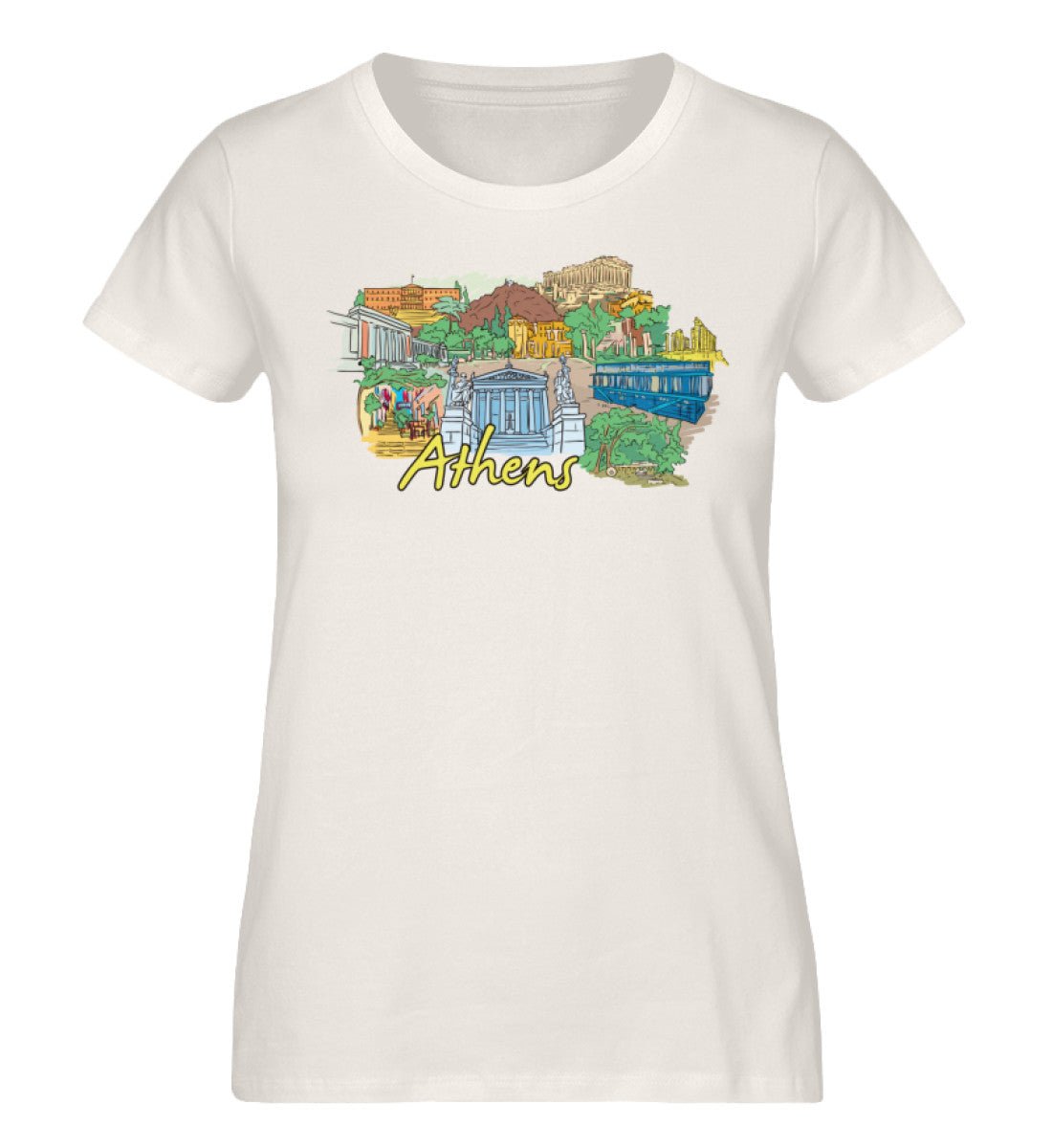 Athen - Damen Premium Organic Shirt - AQ.Vogue