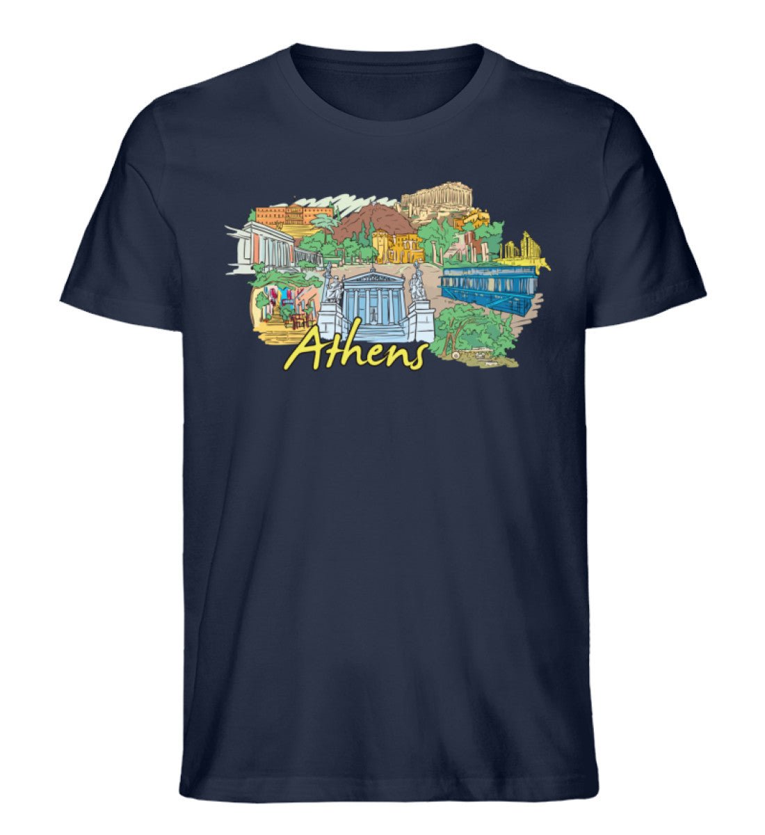 Athen - Herren Premium Organic Shirt - AQ.Vogue