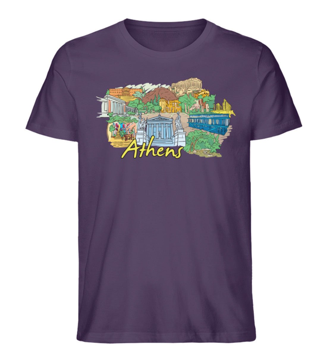 Athen - Herren Premium Organic Shirt - AQ.Vogue