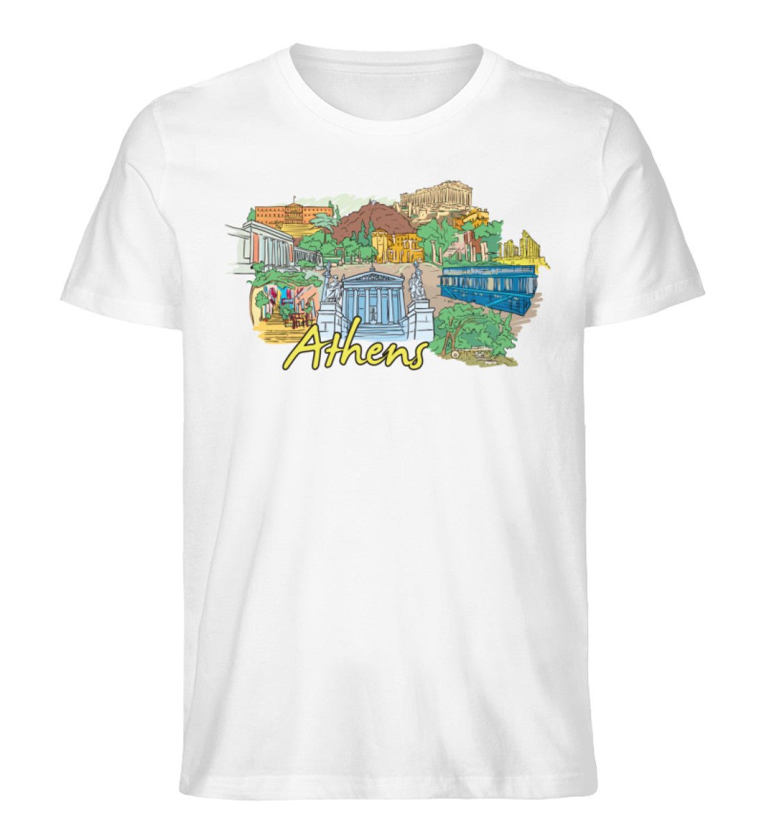 Athen - Herren Premium Organic Shirt - AQ.Vogue