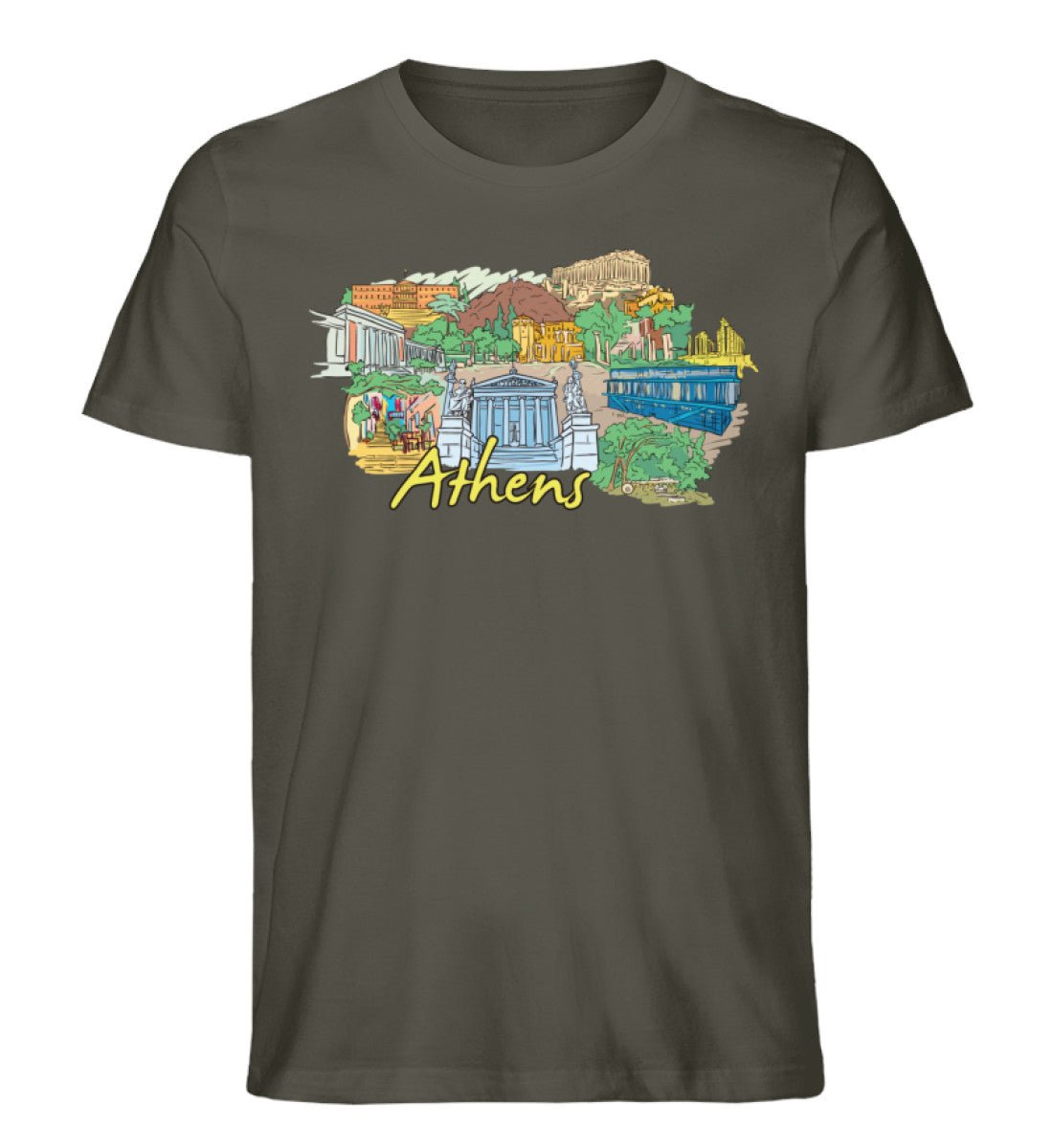 Athen - Herren Premium Organic Shirt - AQ.Vogue