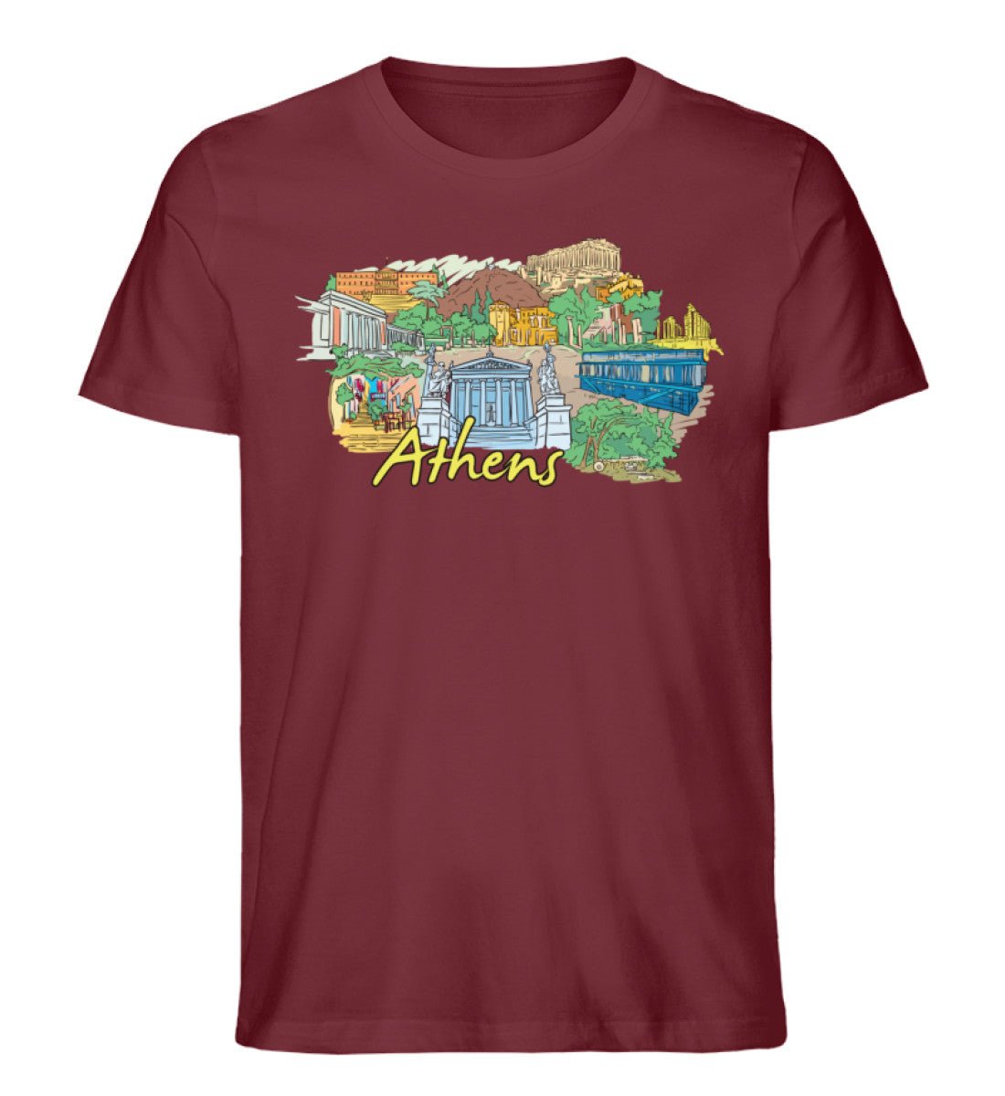 Athen - Herren Premium Organic Shirt - AQ.Vogue