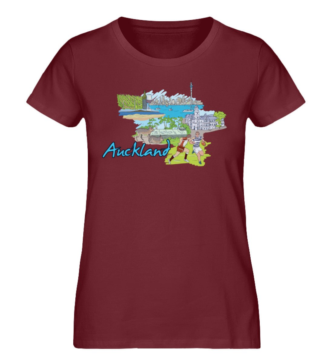 Auckland - Damen Premium Organic Shirt - AQ.Vogue