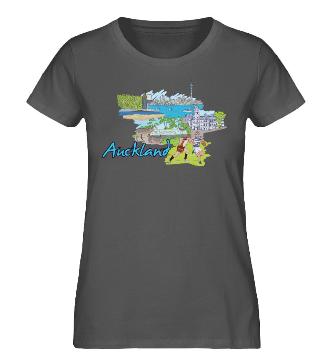Auckland - Damen Premium Organic Shirt - AQ.Vogue