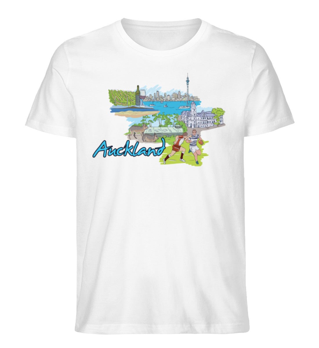 Auckland - Herren Premium Organic Shirt - AQ.Vogue