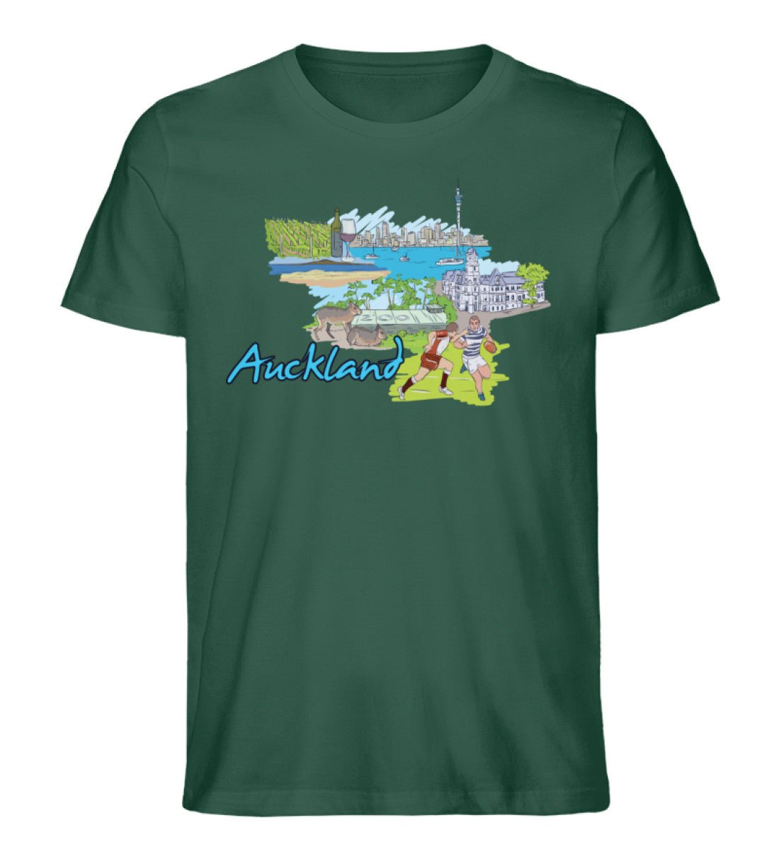 Auckland - Herren Premium Organic Shirt - AQ.Vogue