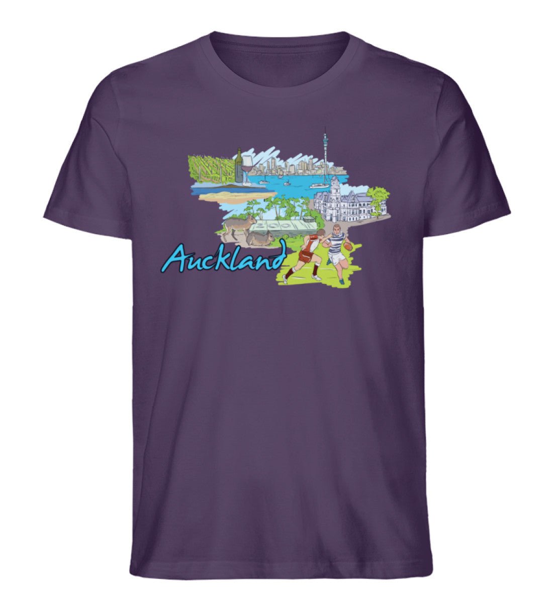 Auckland - Herren Premium Organic Shirt - AQ.Vogue