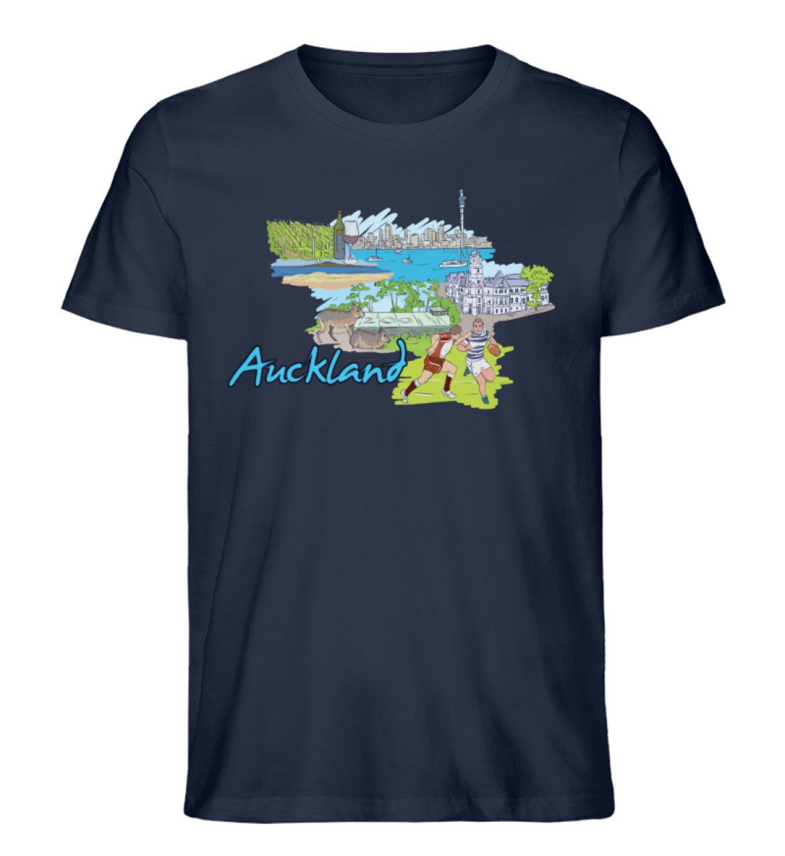 Auckland - Herren Premium Organic Shirt - AQ.Vogue