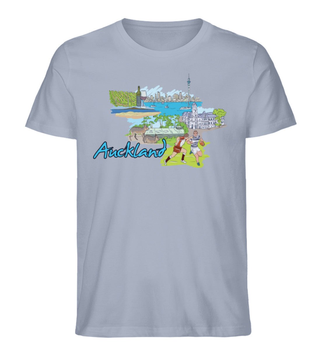 Auckland - Herren Premium Organic Shirt - AQ.Vogue