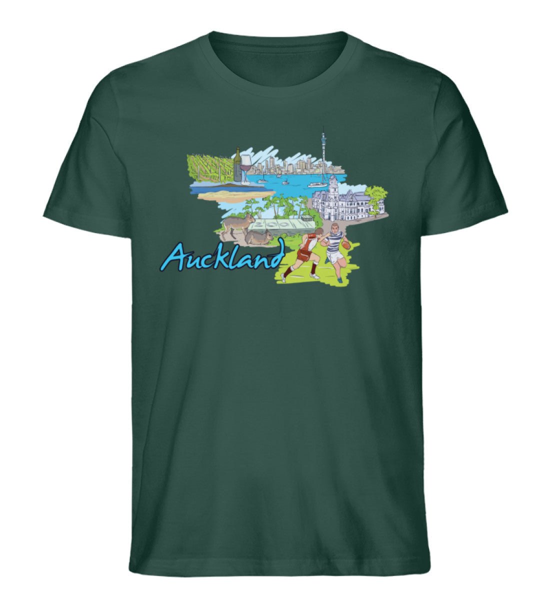 Auckland - Herren Premium Organic Shirt - AQ.Vogue
