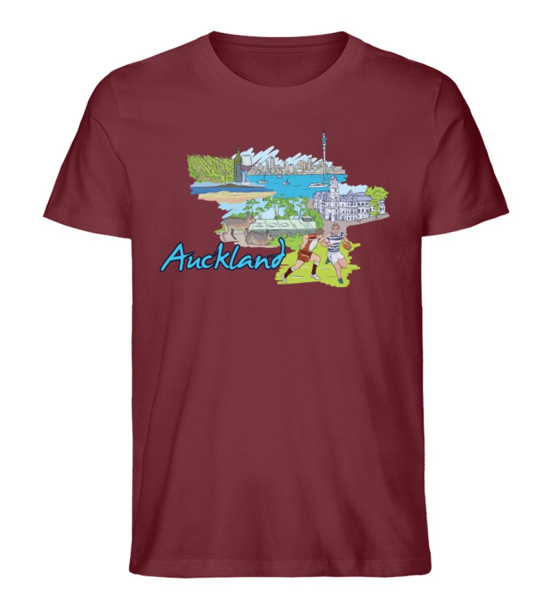 Auckland - Herren Premium Organic Shirt - AQ.Vogue