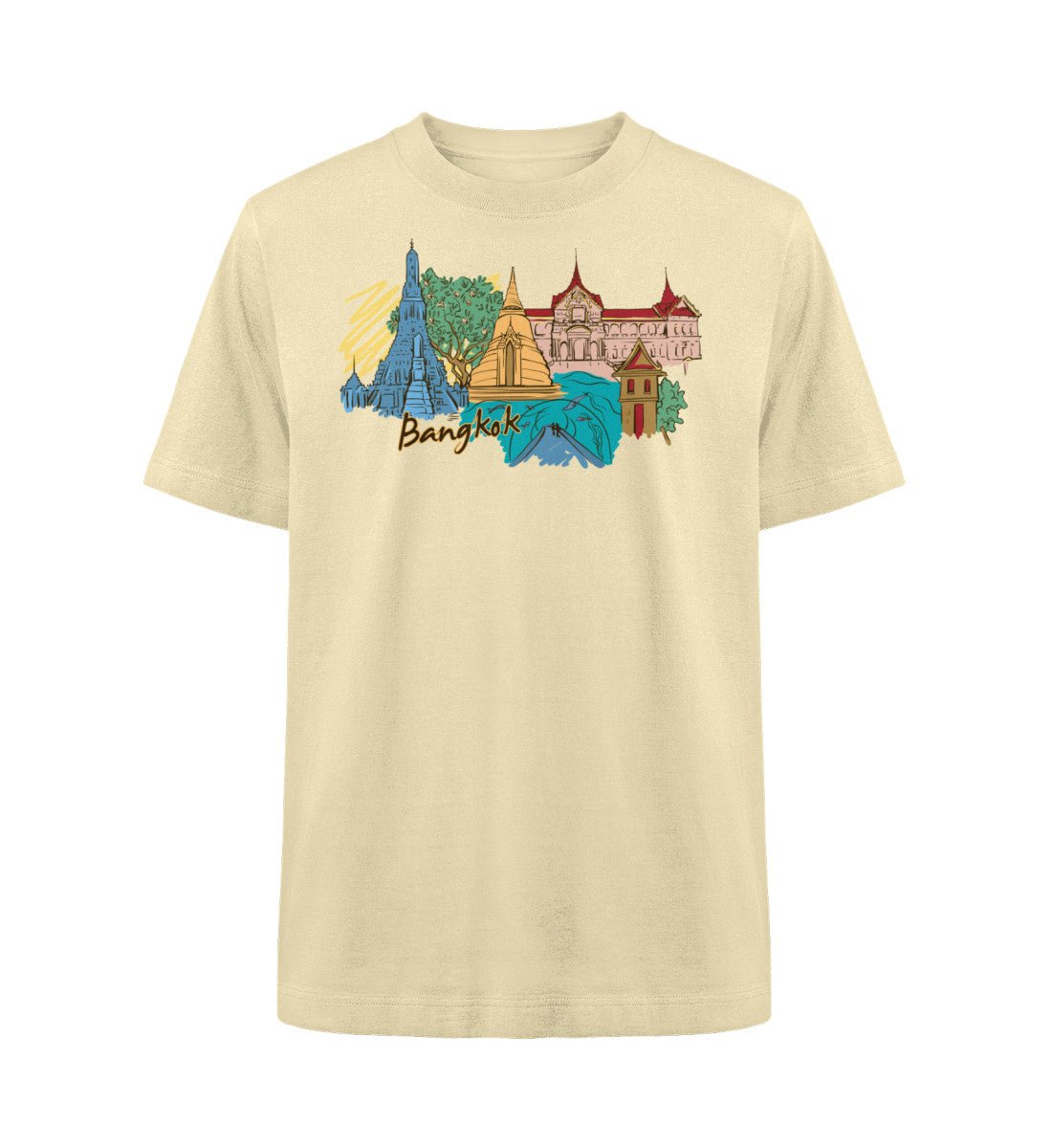 Bangkok - Organic Heavy Oversized T-Shirt - AQ.Vogue