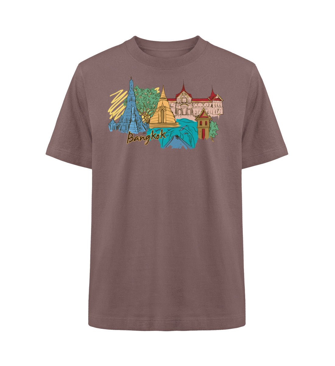 Bangkok - Organic Heavy Oversized T-Shirt - AQ.Vogue