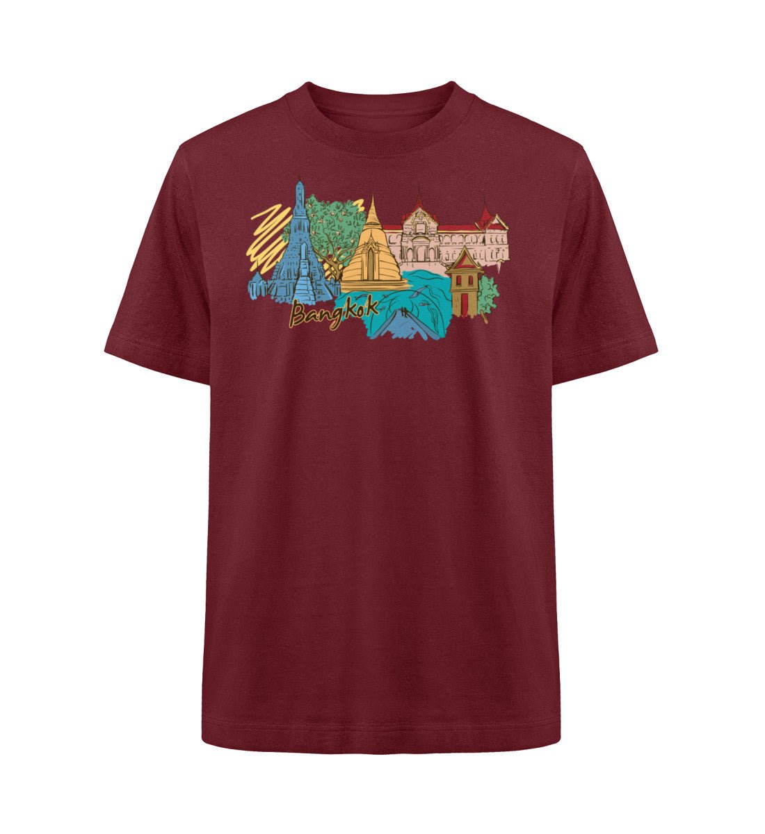 Bangkok - Organic Heavy Oversized T-Shirt - AQ.Vogue