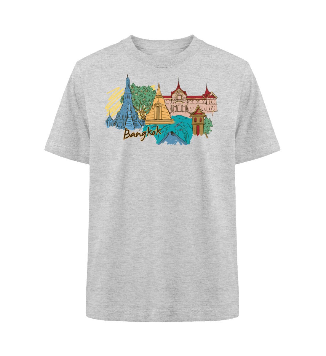Bangkok - Organic Heavy Oversized T-Shirt - AQ.Vogue