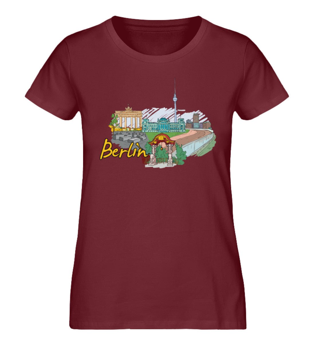 Berlin - Damen Premium Organic Shirt - AQ.Vogue