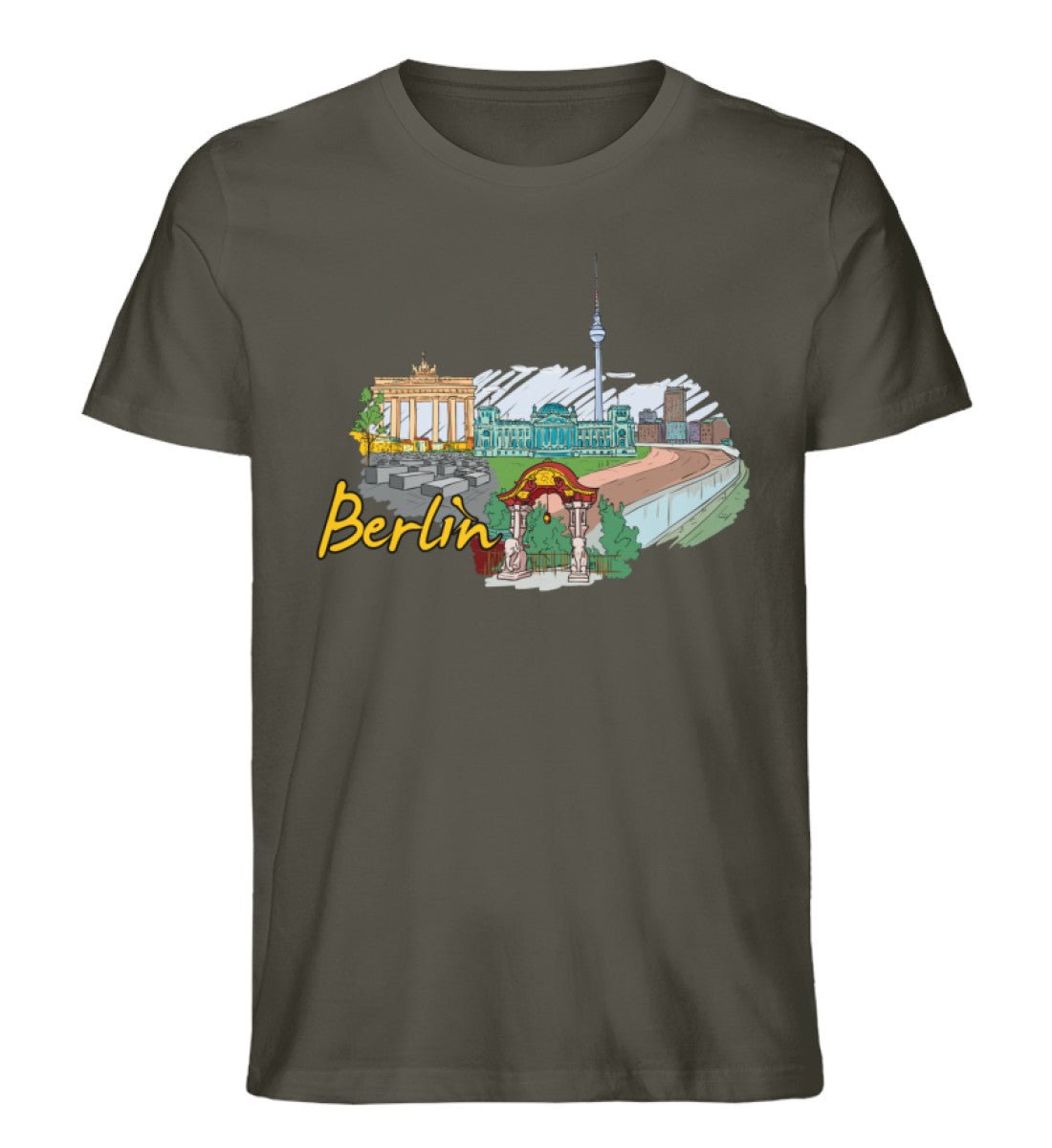 Berlin - Herren Premium Organic Shirt - AQ.Vogue