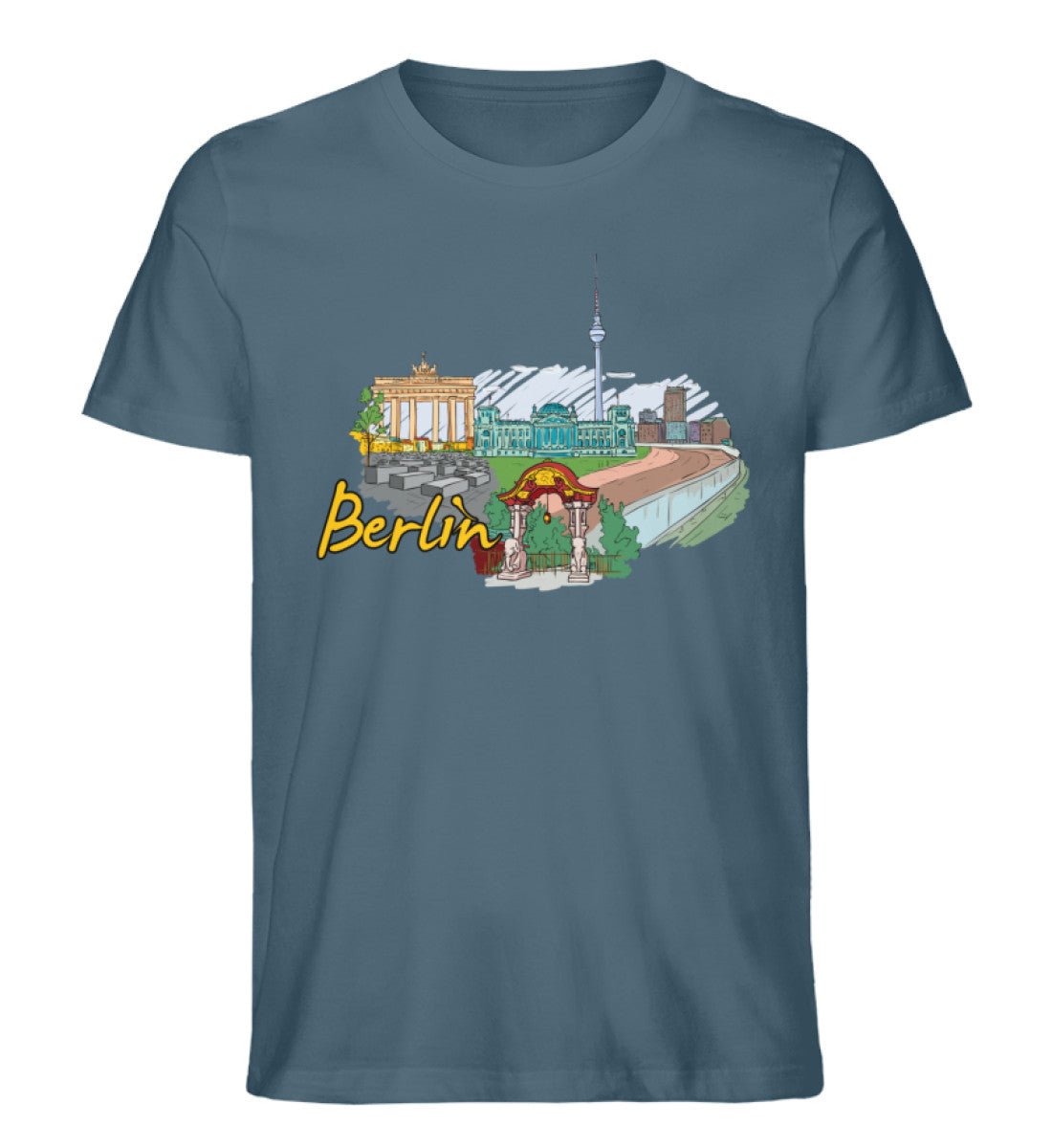 Berlin - Herren Premium Organic Shirt - AQ.Vogue